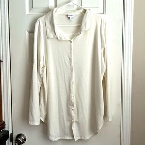 EUC Lularoe Button Down Shirt